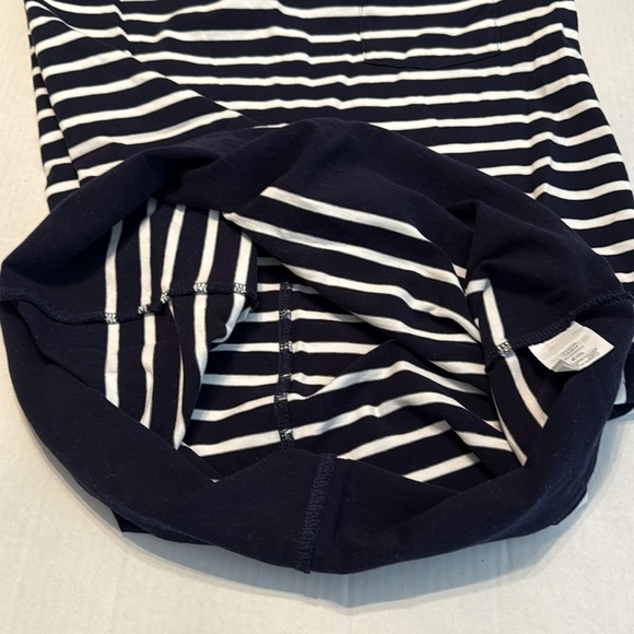 J. Crew Navy T-Shirt Dress in Nautical Stripe Size S - Picture 8 of 11